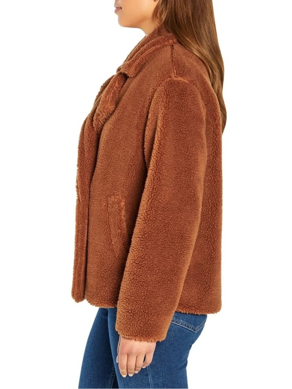 NWT Gap Ladies Sherpa Jacket - Picture 3 of 11